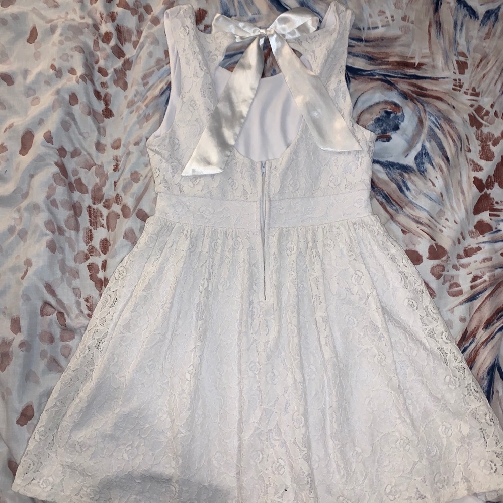 White dress